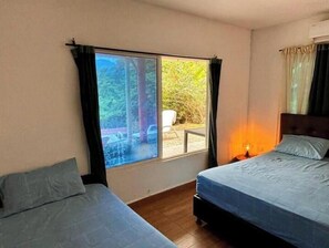 1 غرفة نوم وواي فاي وملاءات أسرّة