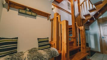 Chalet, Balcony, Mountain View | Living area | Flat-screen TV