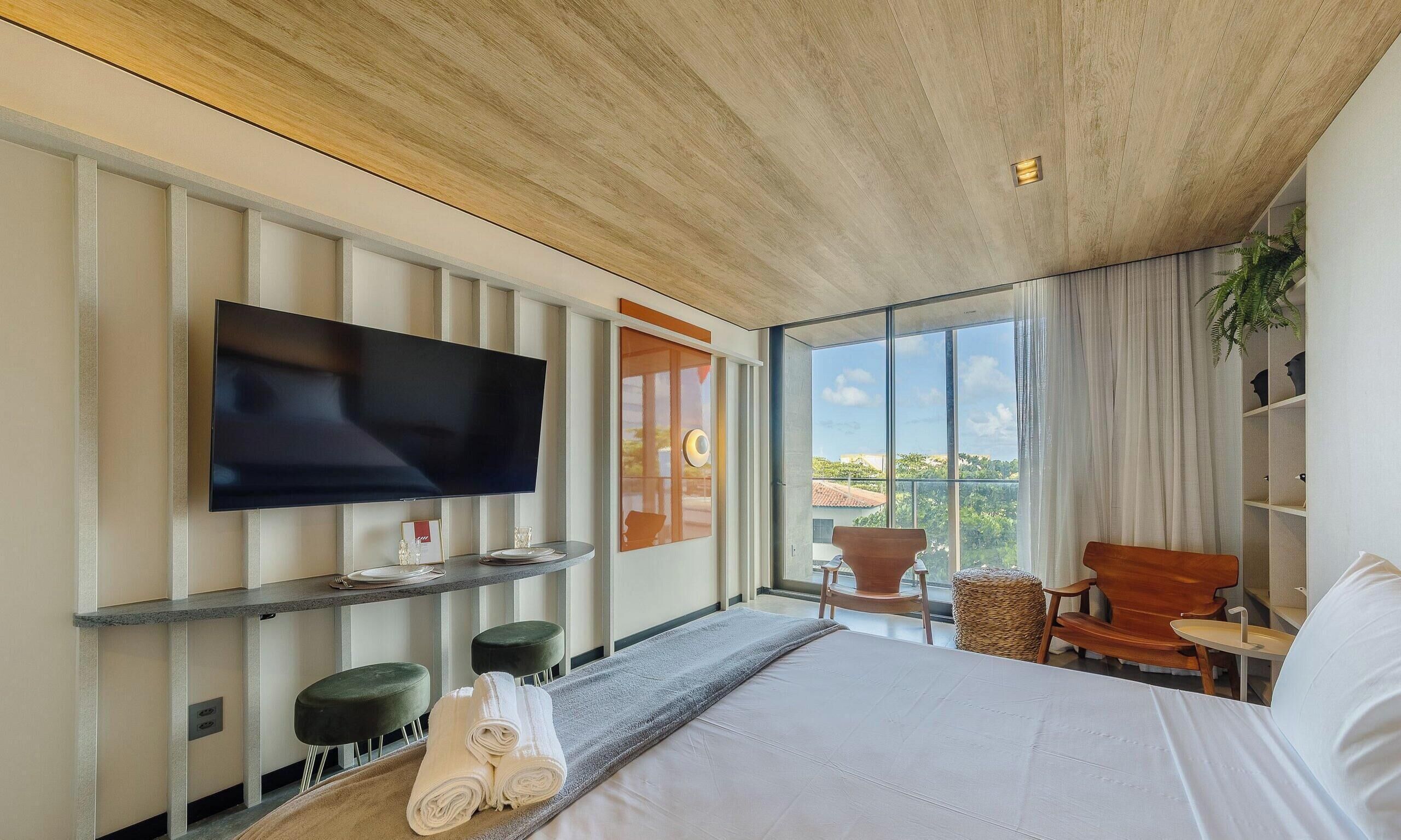 Eenvoudig appartement | 1 slaapkamer, gratis wifi