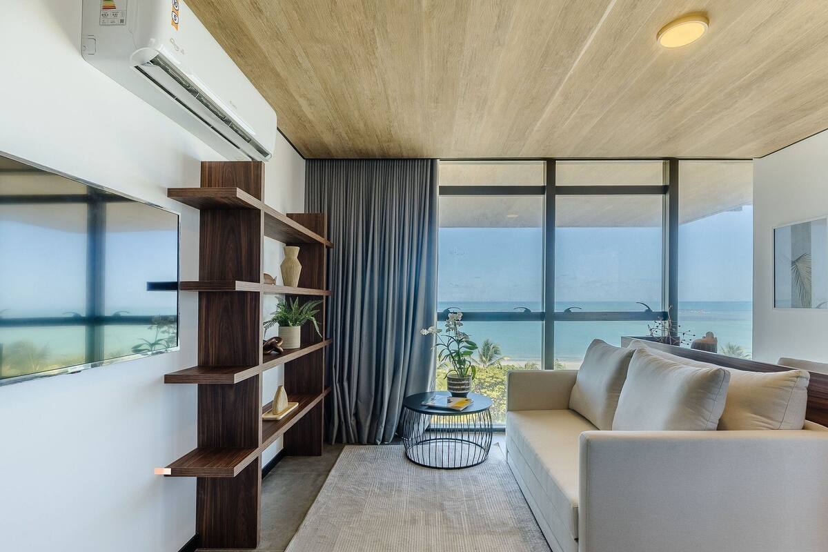 Basic Apartment | Living area | 32-inch Smart TV with digital channels