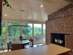 Dining - Centrally Located Bright Family Home with Peaceful Natural Views and Central A/C (Burlington)