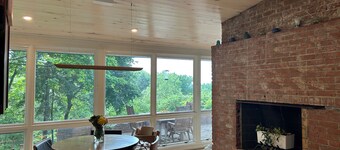 Centrally Located Bright Family Home with Peaceful Natural Views and Central A/C