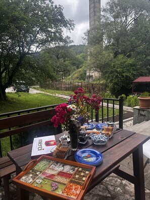 Restaurante al aire libre