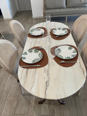 Dining - Charming 2-bedroom apartment for 6 people, with AC, WiFi in  Sint Maarten (Sint Maarten)