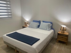 2 habitaciones, tabla de planchar con plancha y wifi gratis 