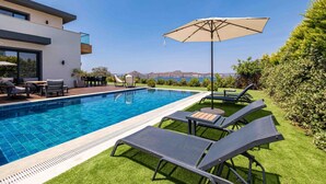Villa, 5 Bedrooms, Accessible, Smoking | Pool | Outdoor pool - Stunning 5-bedroom Villa With Panoramic View of Yalikavak Marina (Bodrum)