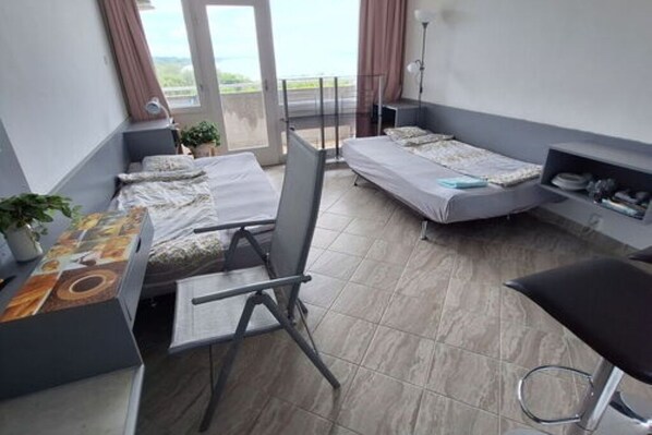 1 slaapkamer, beddengoed