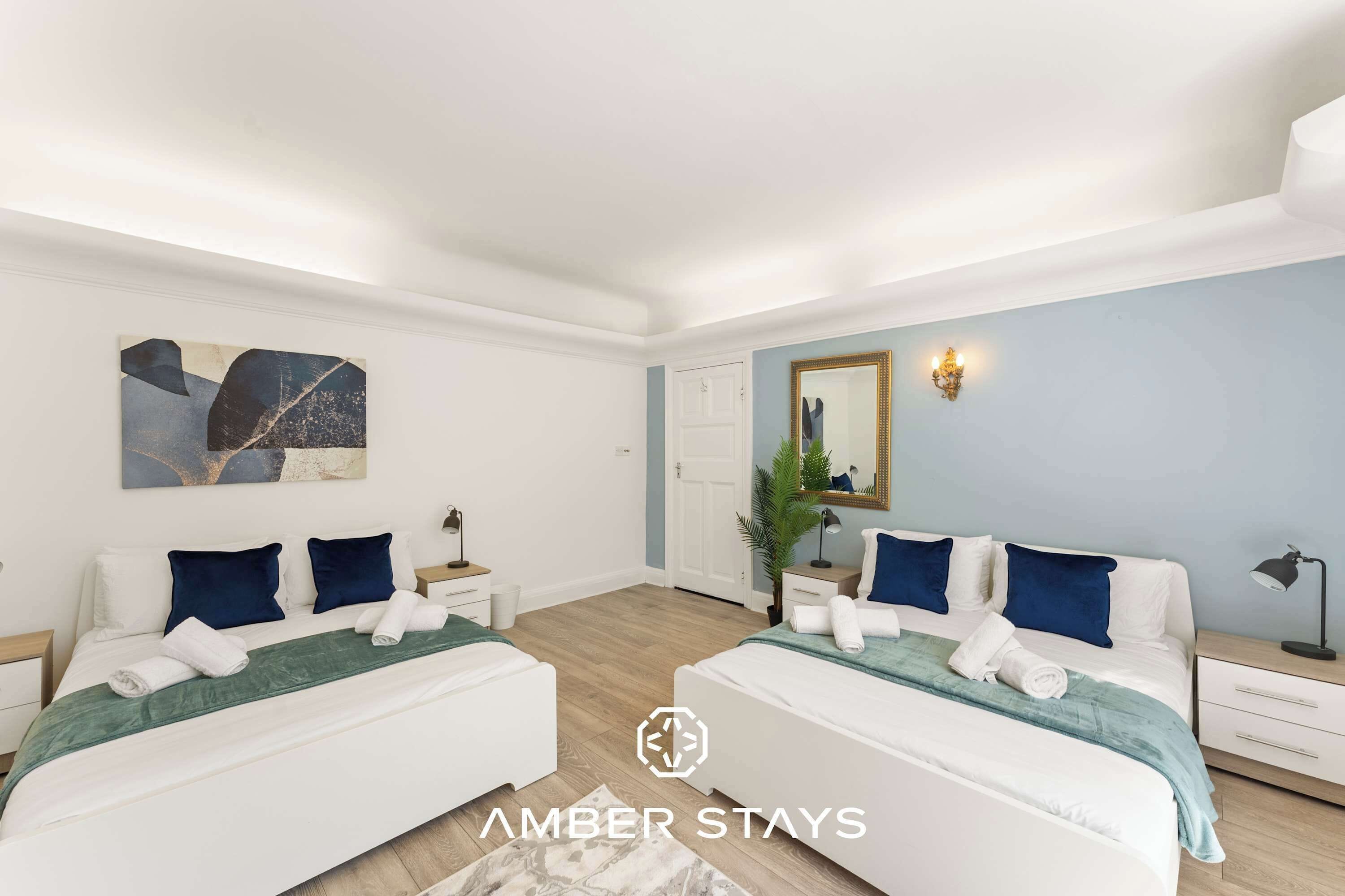 5 bedrooms, iron/ironing board, WiFi, bed sheets