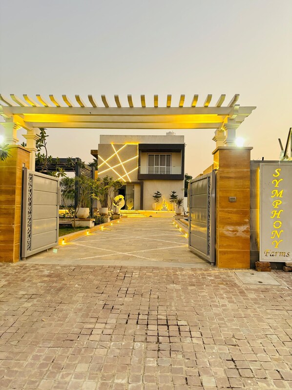 Enceinte de l’hébergement