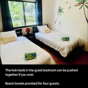 2 bedrooms, WiFi, bed sheets
