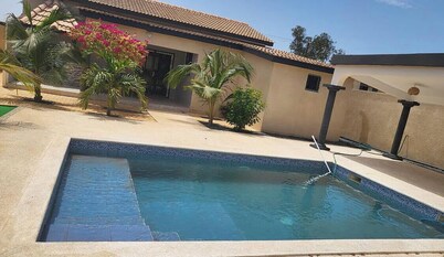 Luxury villa in Ngagarou saly center-special reduction 7 days more