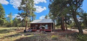 Exterior - Charming 2-bedroom cabin with WiFi, AC in Williams, AZ nestled on 18 acres (Williams)