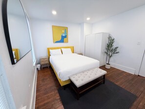 2 soveværelser, skrivebord, strygejern/strygebræt, gratis Wi-Fi