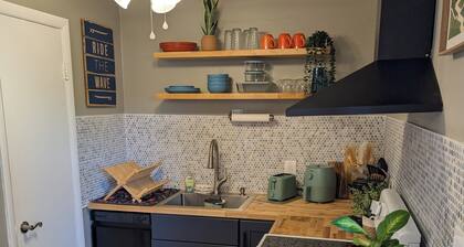 Updated boho inspired 2-bedroom beach side townhome in beautiful Cape Canaveral.