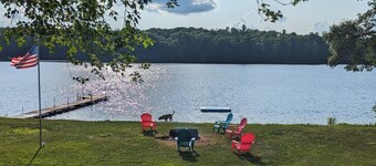 Large 7-bedroom cabin with beautiful views in welcoming Siren, Wi.