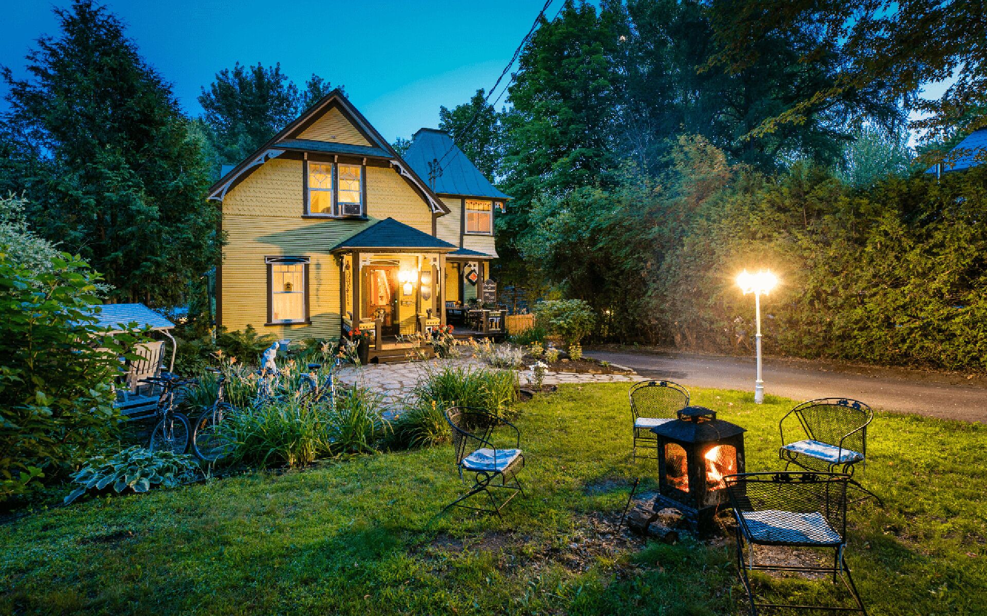 Jardines del alojamiento