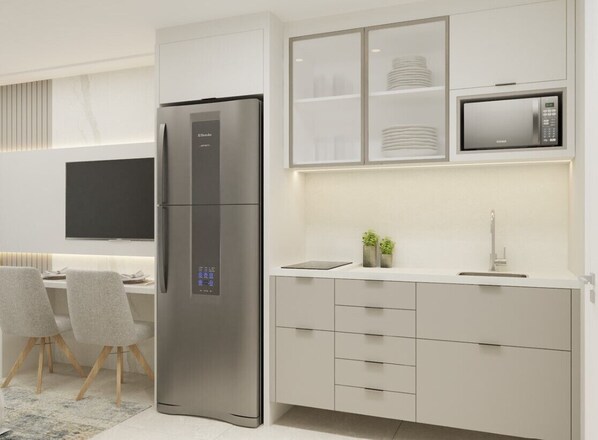 Microwave, stovetop