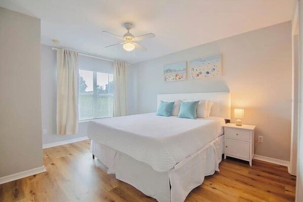 4 bedrooms, iron/ironing board, travel cot, free WiFi