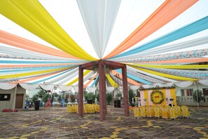 Área de bodas al aire libre