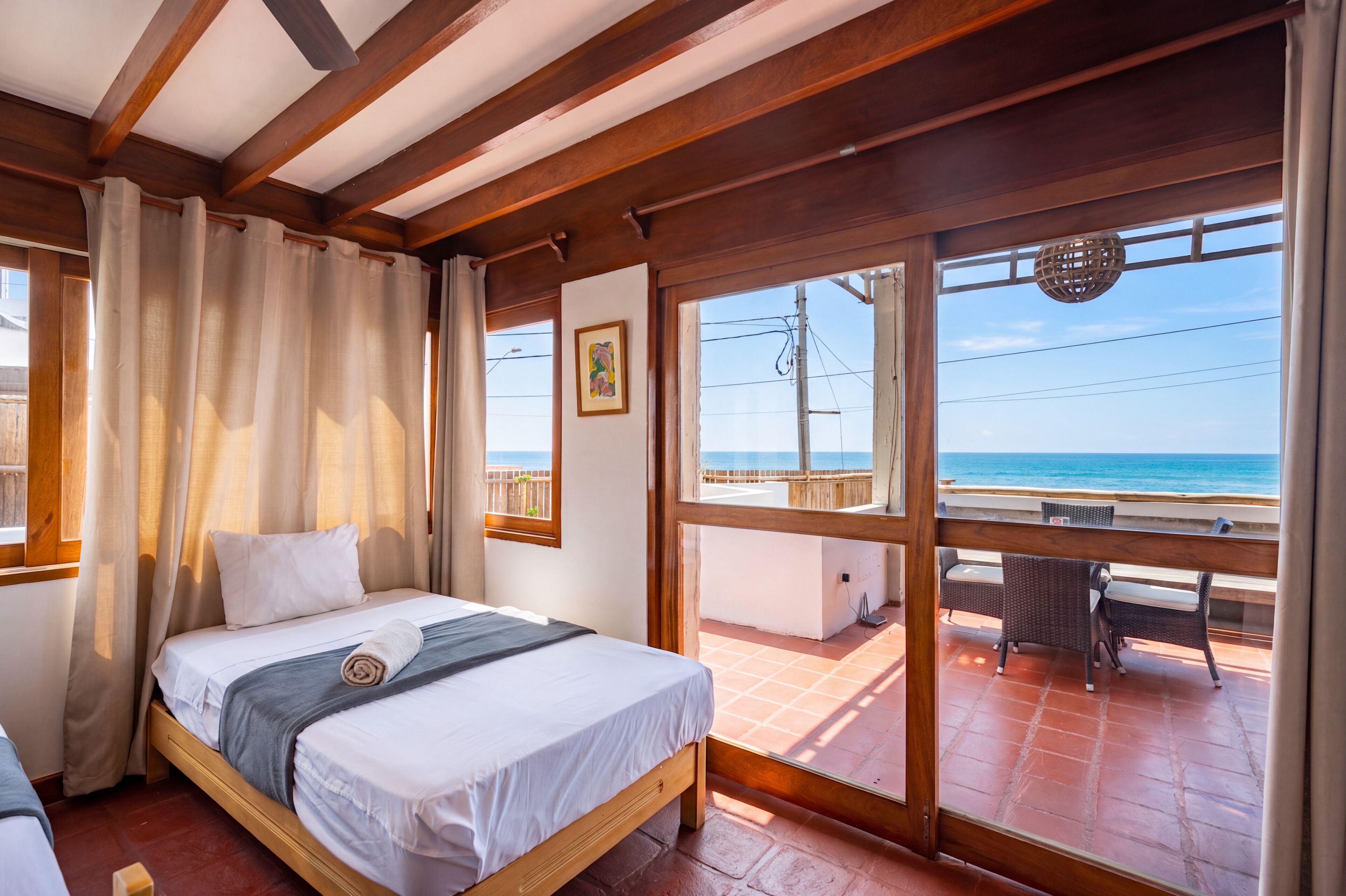 Classic Quadruple Room, Sea View | Free WiFi