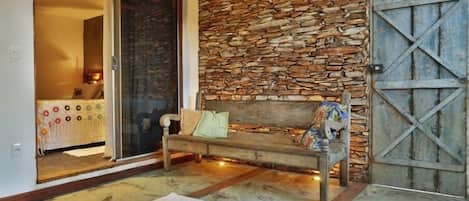 Chalet romántico | Área de sala de estar