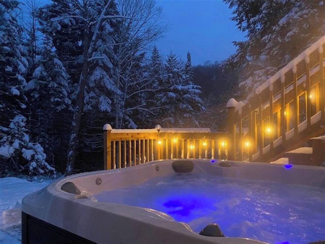 Idromassaggio all'aperto