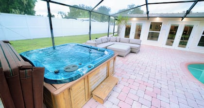 BRAND NEW! Waterfront Home With Pool, Hot Tub and Canal Access in Crystal River