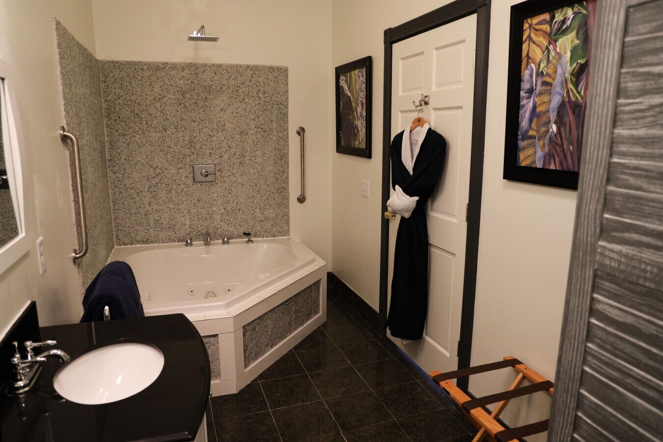 Hårtork och handdukar