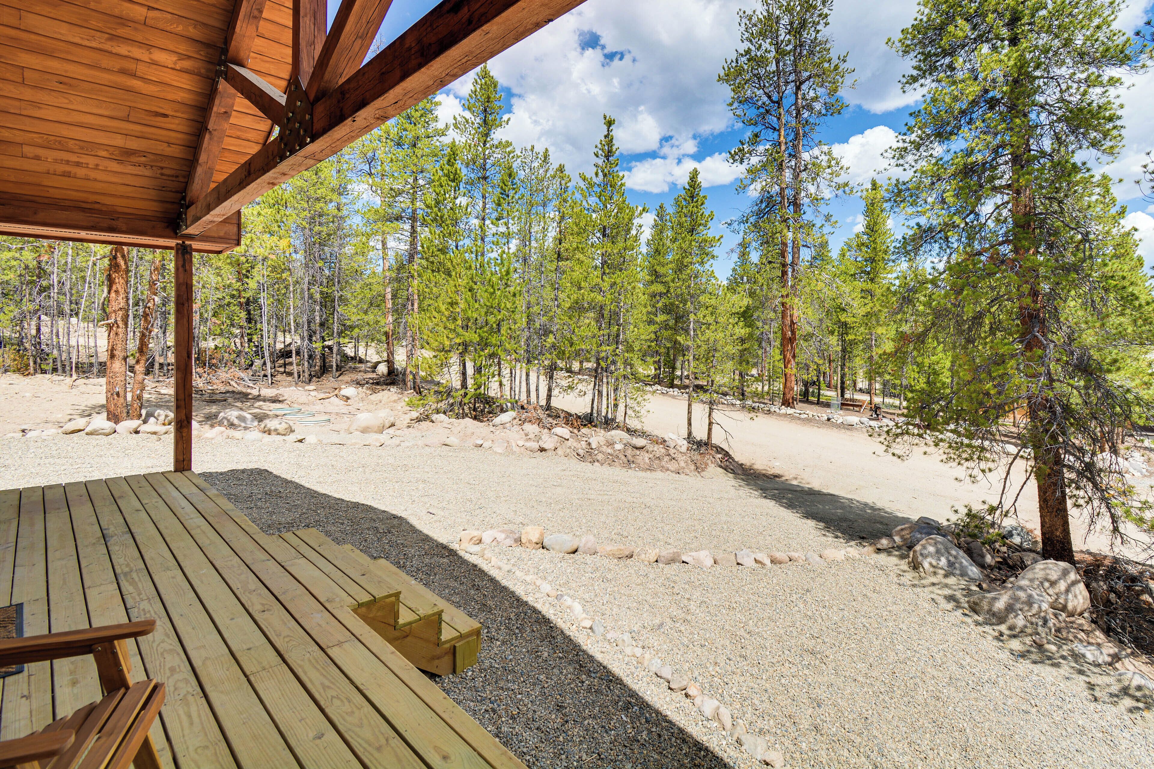 Overnattingsstedets uteområder