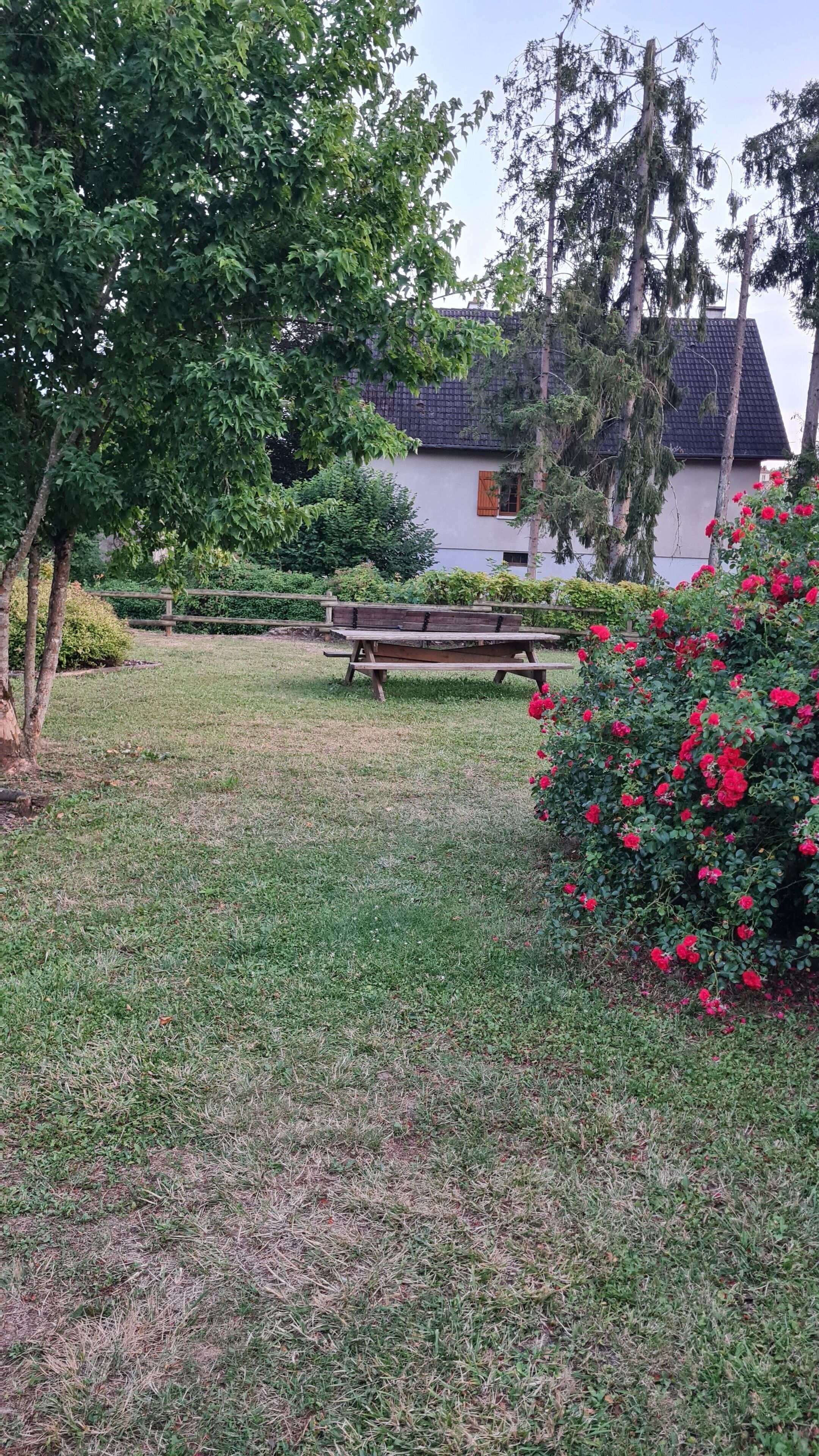 Enceinte de l’hébergement