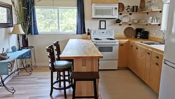 Microwave, oven, stovetop