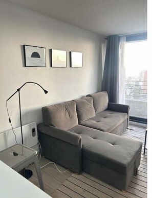 Living area - New Apartment in Ñuñoa Santiago de Chile (Región Metropolitana)