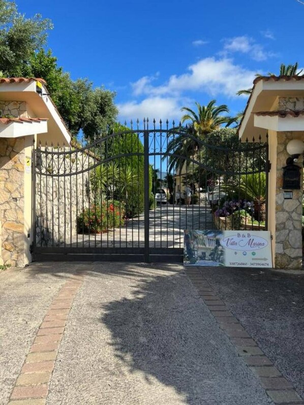 Overnattingsstedets uteområder