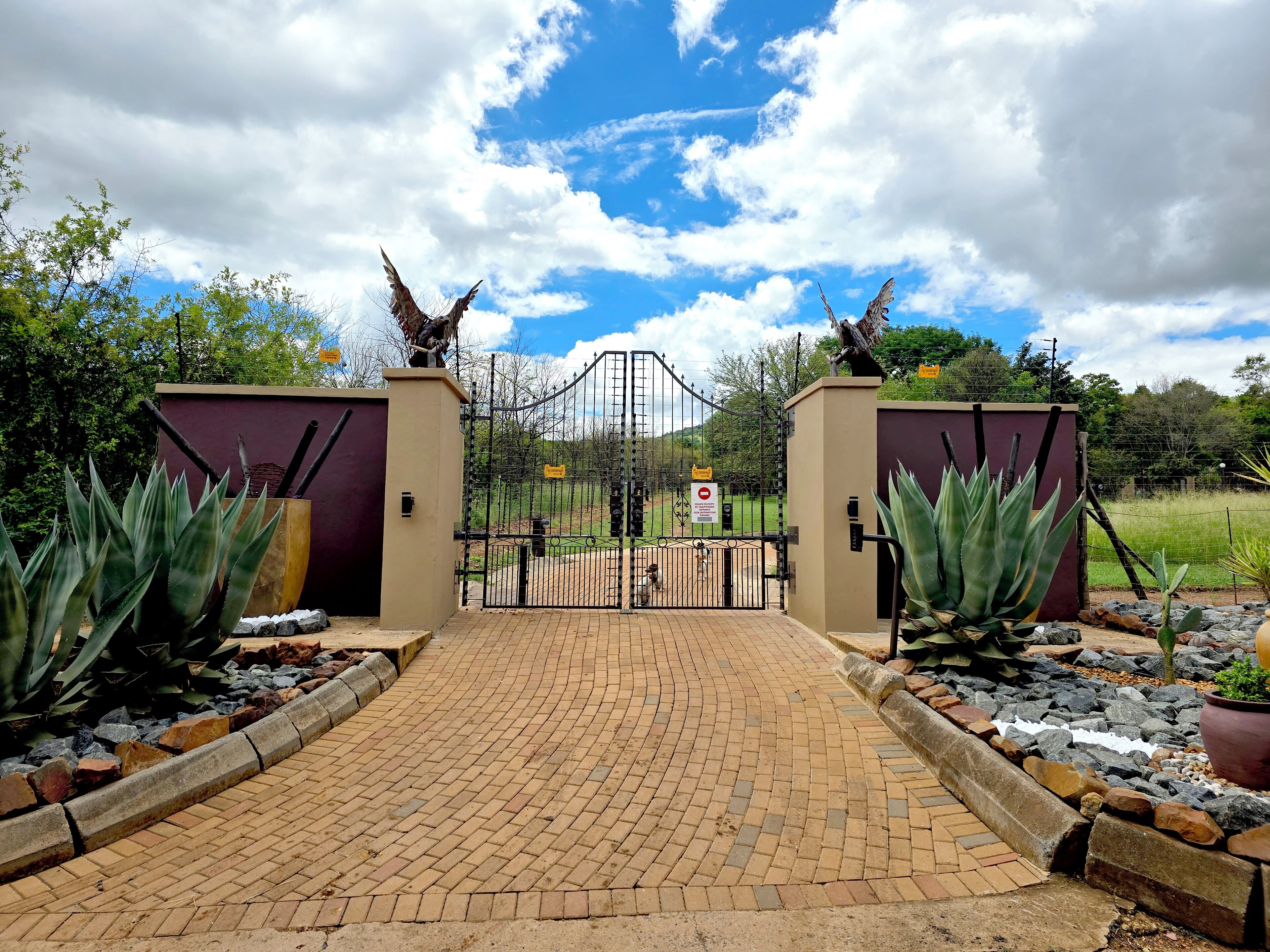 Terrein van de accommodatie