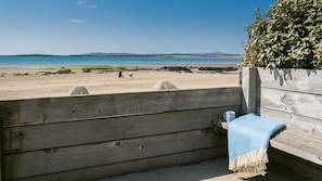 On the beach