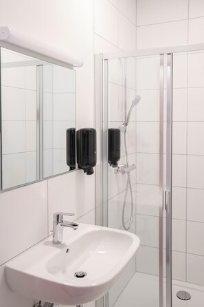 Shower, hair dryer, towels, soap - BX. Downtown - Brussels (Brussels)