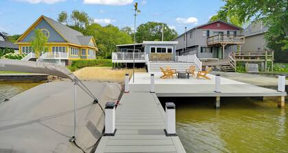 Lakefront Haven • Ski at Mt. Peter, Mountain Creek • Dock • Fire Pit • Game Room