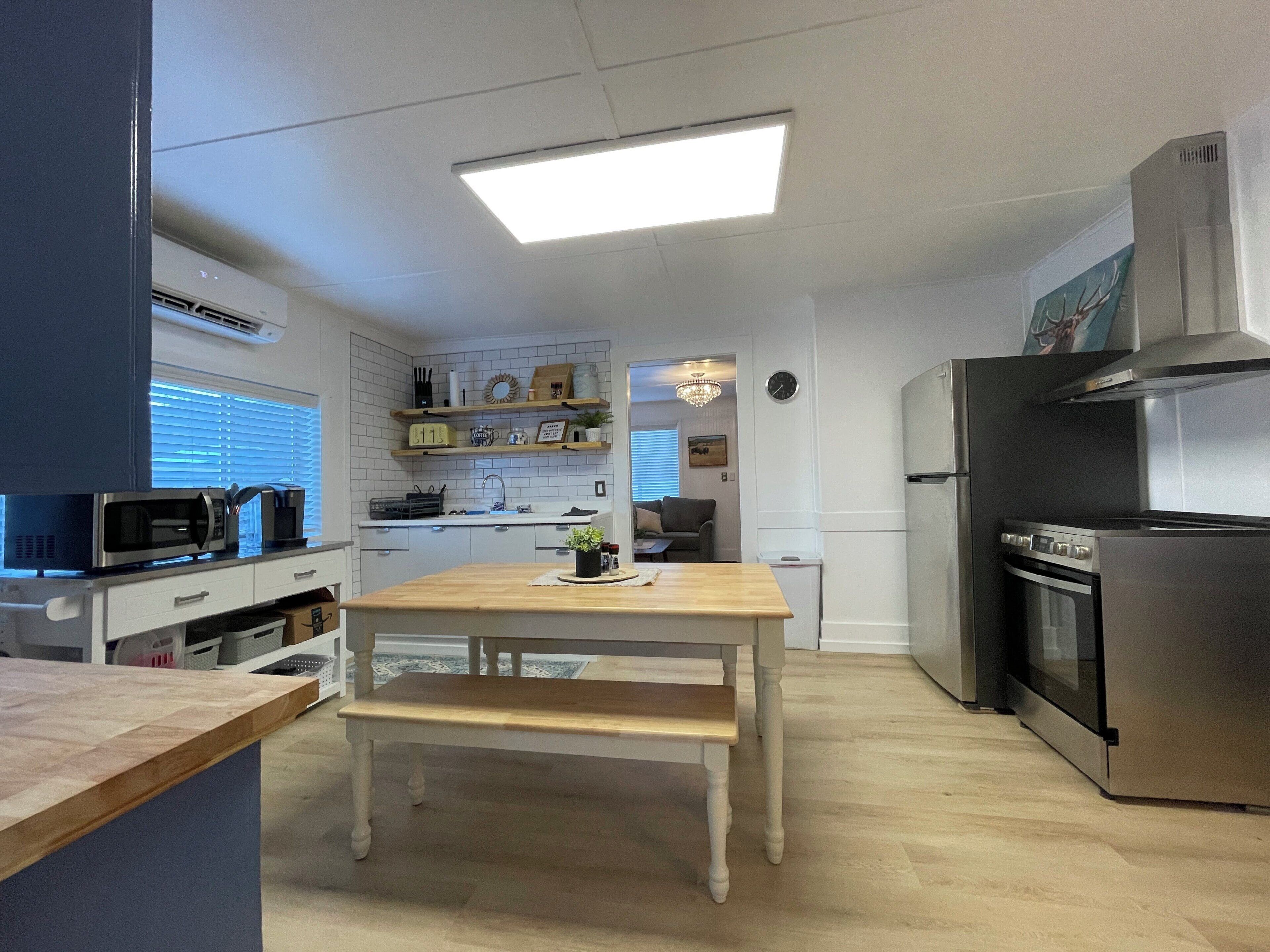 Microwave, oven, stovetop