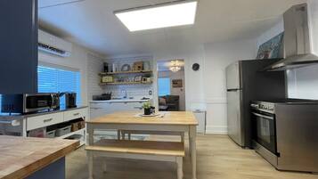 Microwave, oven, stovetop