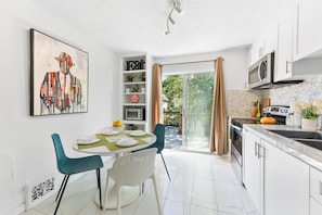Microwave, oven, stovetop