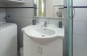 Shower, hair dryer