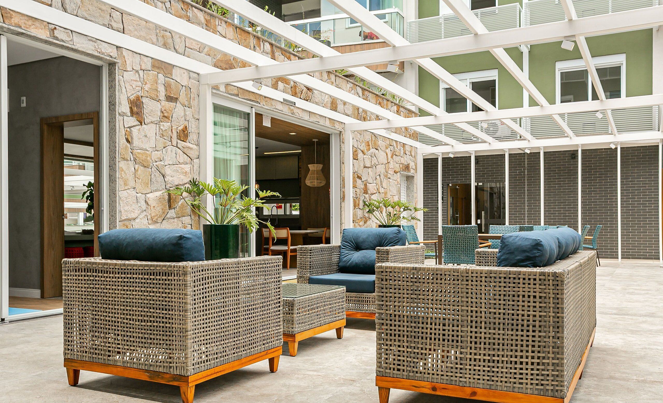 Opções para refeição ao ar livre