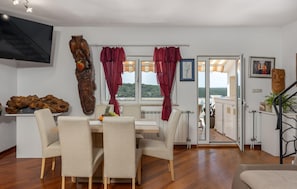 Dining - Pet friendly apartment in Kampor with WiFi (Kampor)