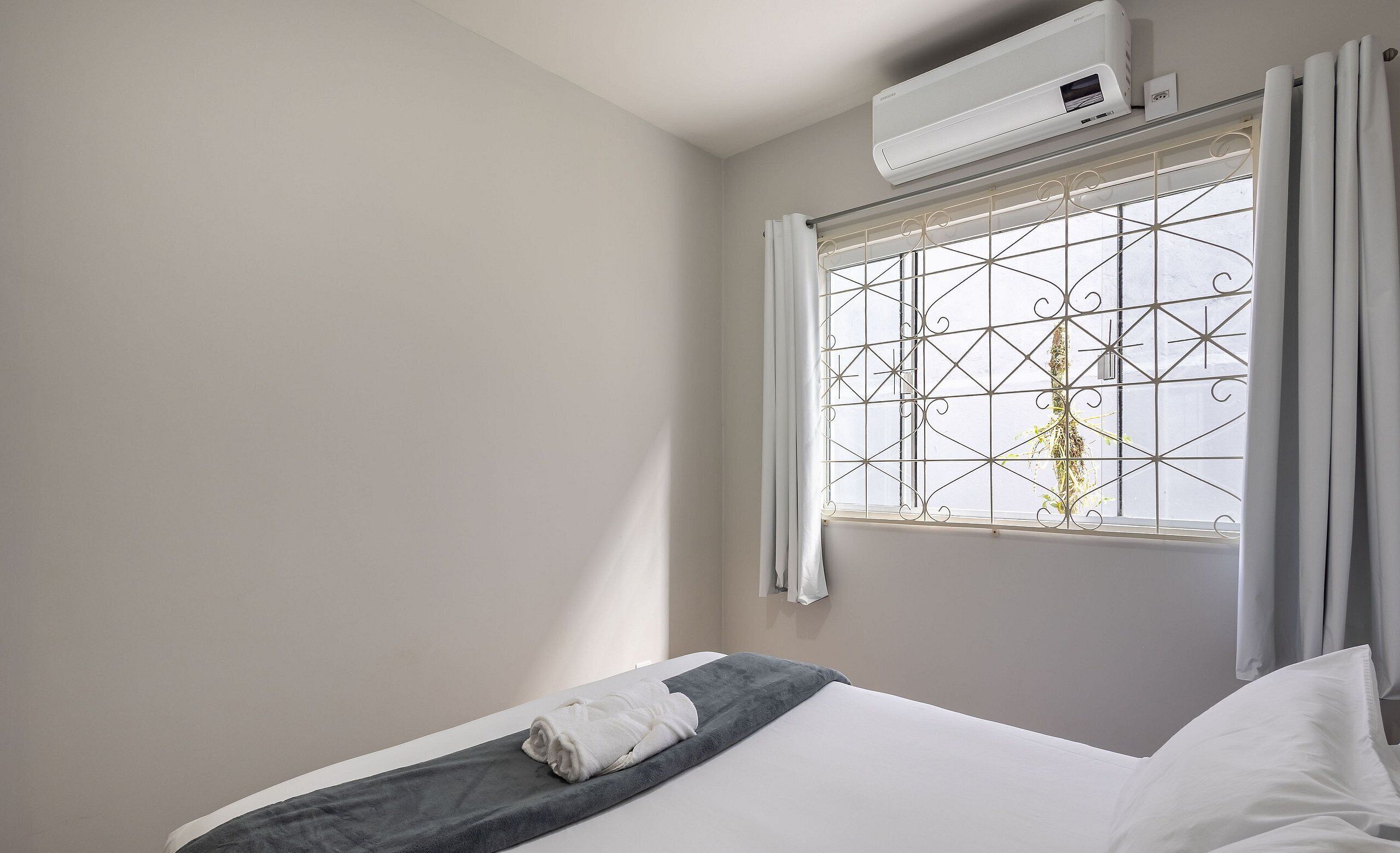 1 habitación y ropa de cama 