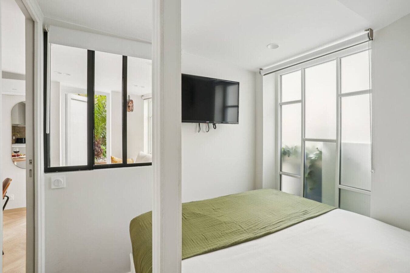 1 Schlafzimmer, Bügeleisen/Bügelbrett, kostenloses WLAN, Bettwäsche