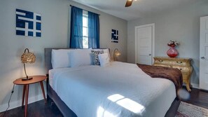 3 bedrooms, iron/ironing board, free WiFi, bed sheets