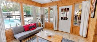 Savannah Getaway with Private Pool, Porch & Deck