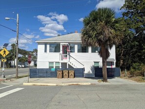 Exterior - Steps to the Beach! Flamingle in Fushia, Unit A (Tybee Island)