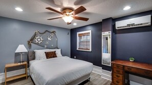 2 bedrooms, desk, iron/ironing board, free WiFi