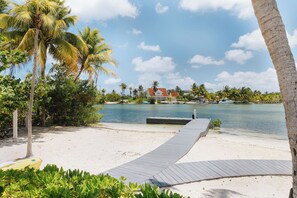Sun loungers, beach towels